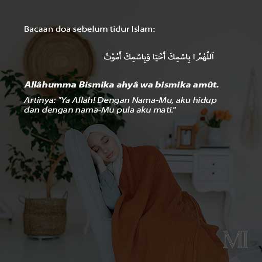 Doa sebelum tidur