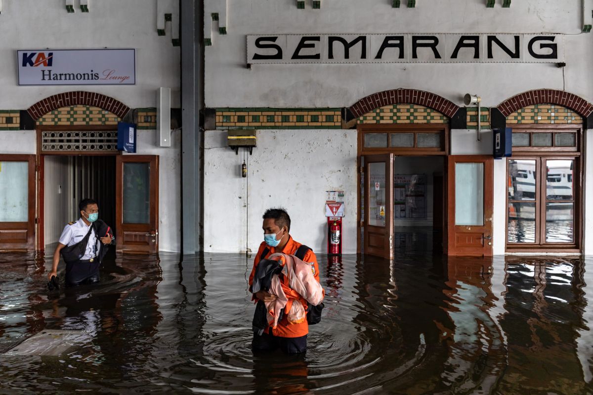 Banjir Surut, Stasiun Semarang Tawang Beroperasi Lagi