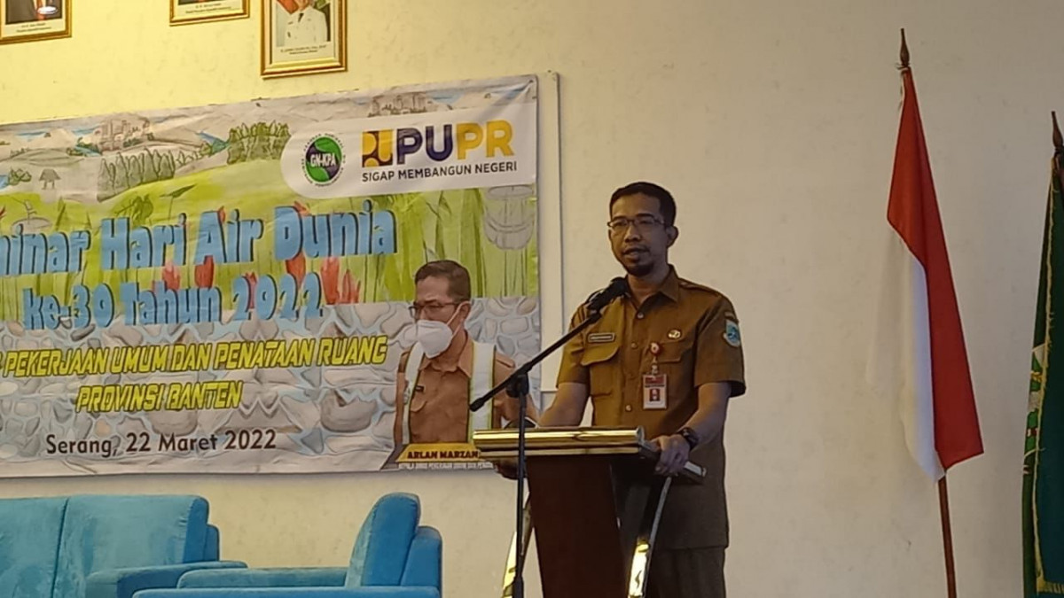 Kepala Dinas PUPR Provinsi Banten Arlan Marzan.