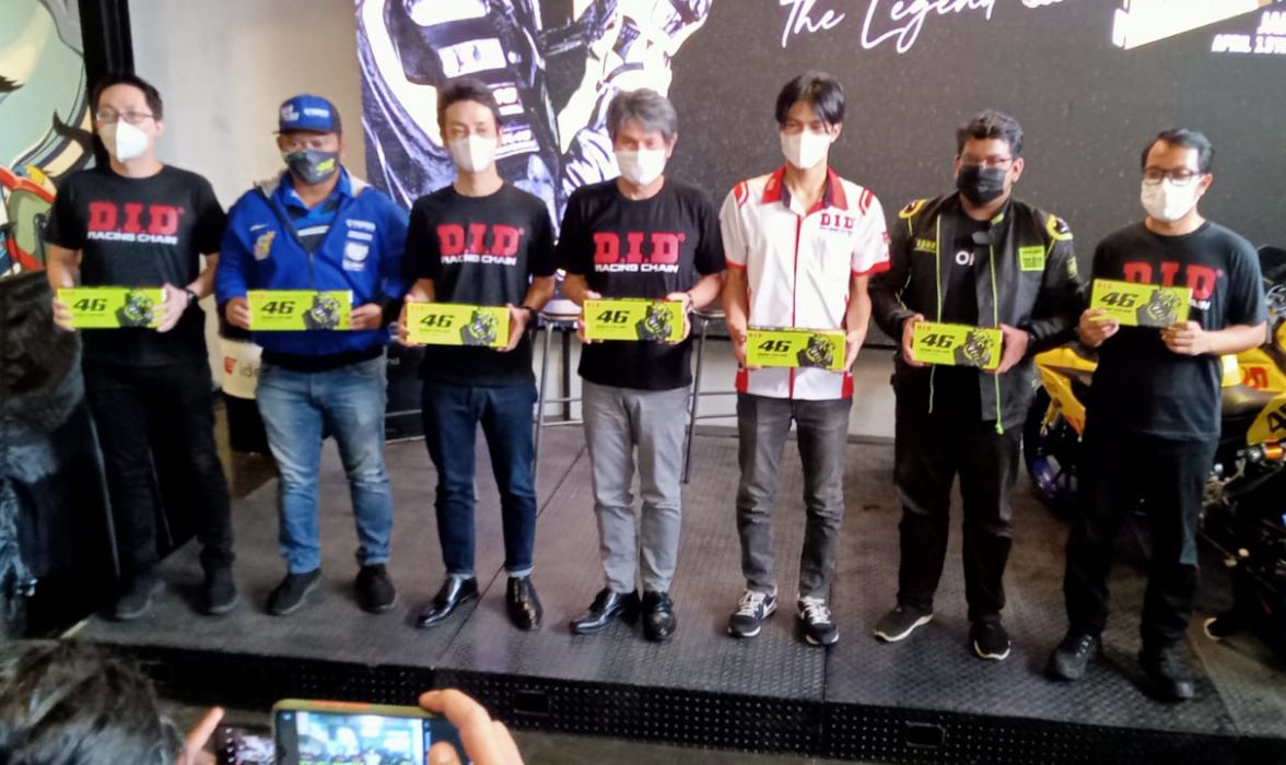 Rantai DID X VR46 Signature Edition Resmi Dipasarkan di Indonesia
