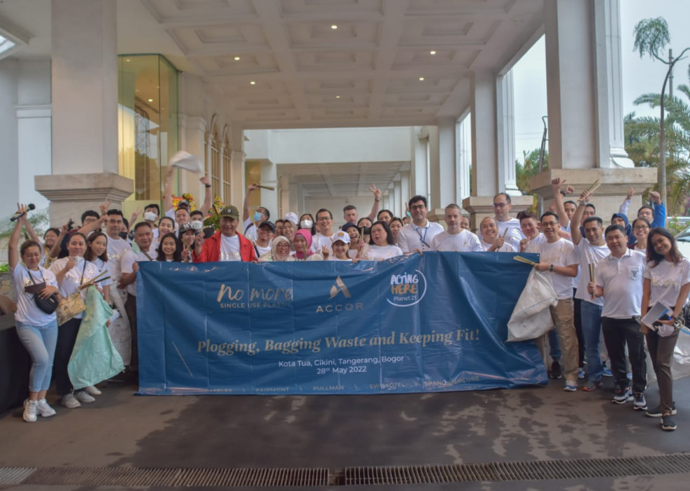 Hotel-hotel Accor di Jabotabek dan Ciawi Lakukan Gerakan 'No More Single Use Plastic'