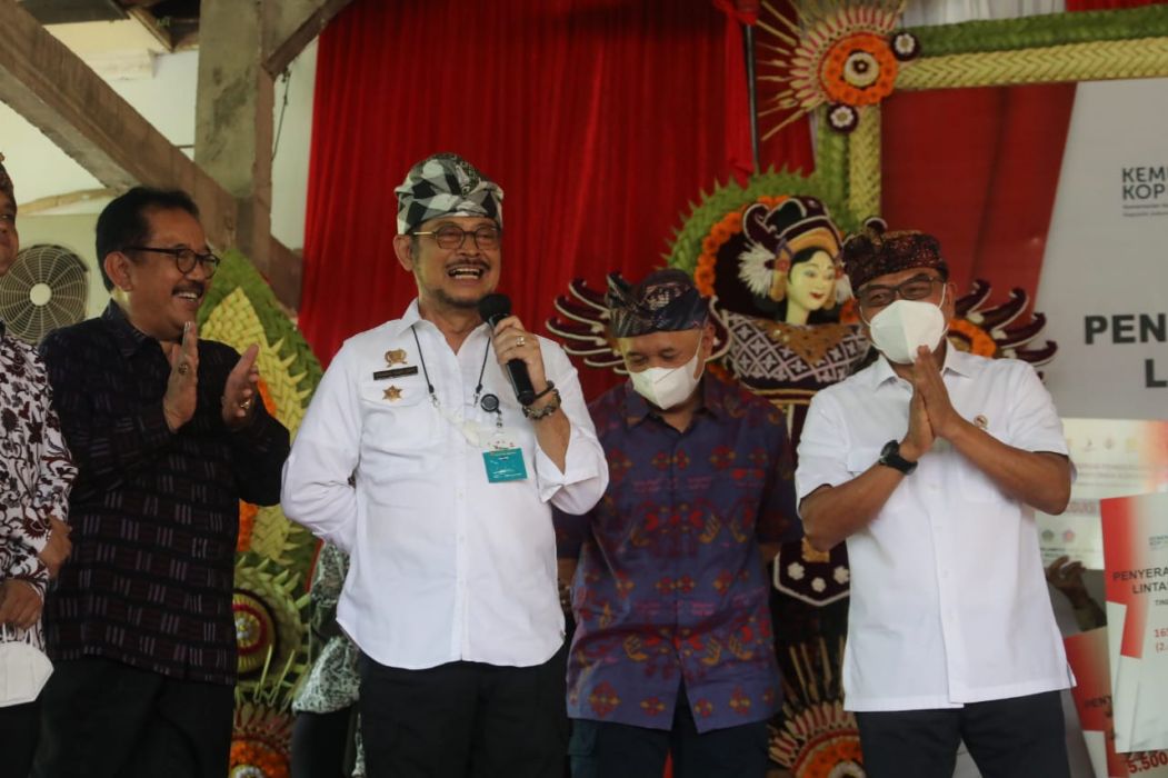 Mentan SYL Hadir di Buleleng, Tindak Lanjuti Reforma Agraria