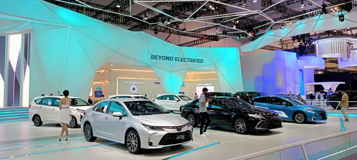 Toyota Hadirkan Teknologi Elektrifikasi Lengkap di GIIAS 2022