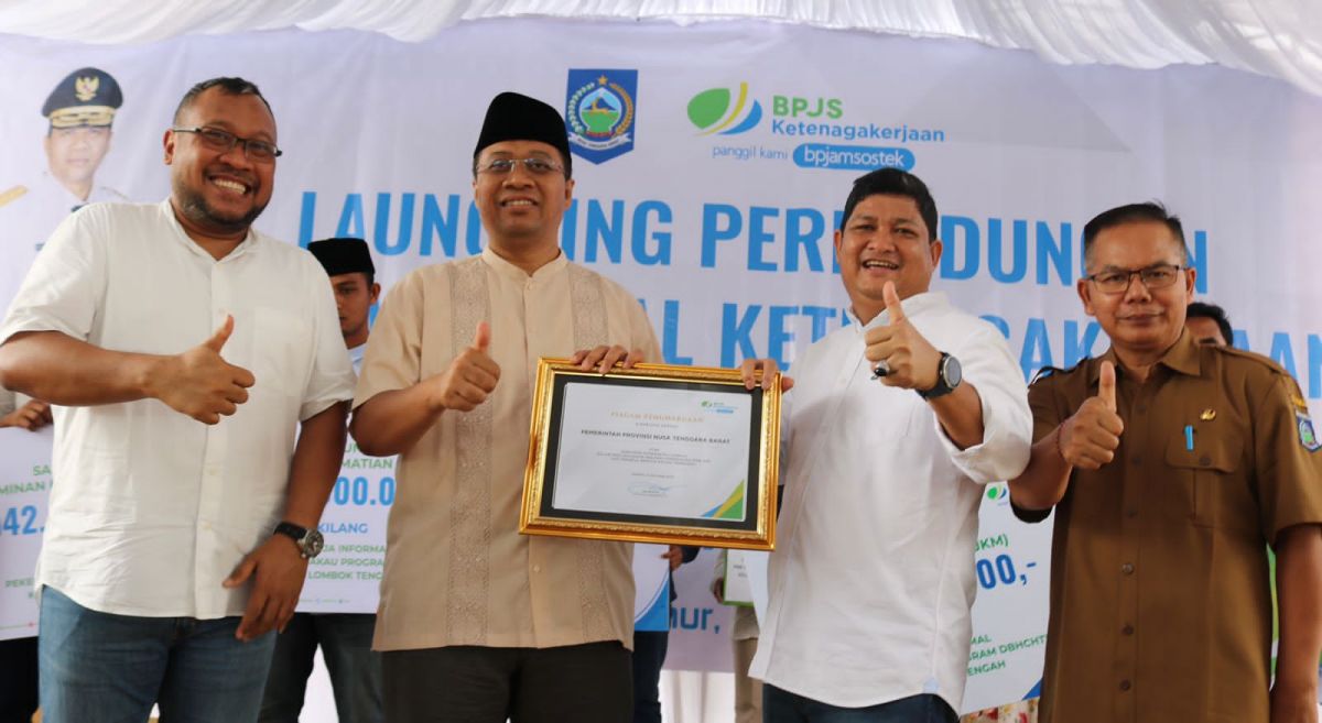 Pemda NTB Lindungi 10 Ribu Petani dan Buruh Tani dalam Program BPJAMSOSTEK