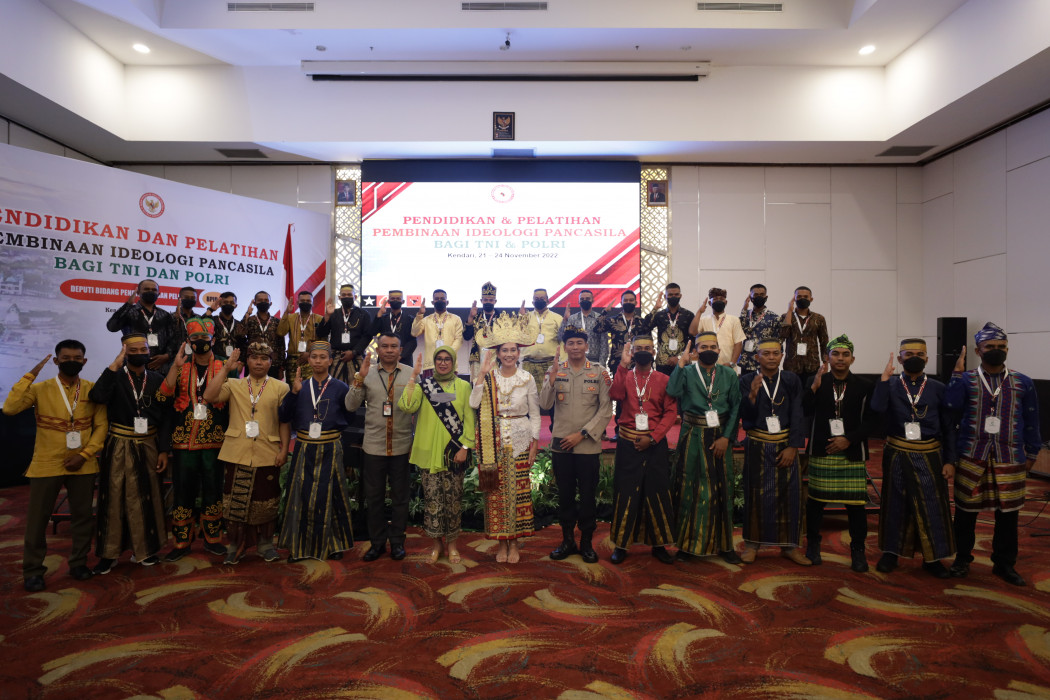 Ikuti Diklat PIP, BPIP Berharap TNI Polri Dapat Menjadi Duta Penggerak Pancasila 