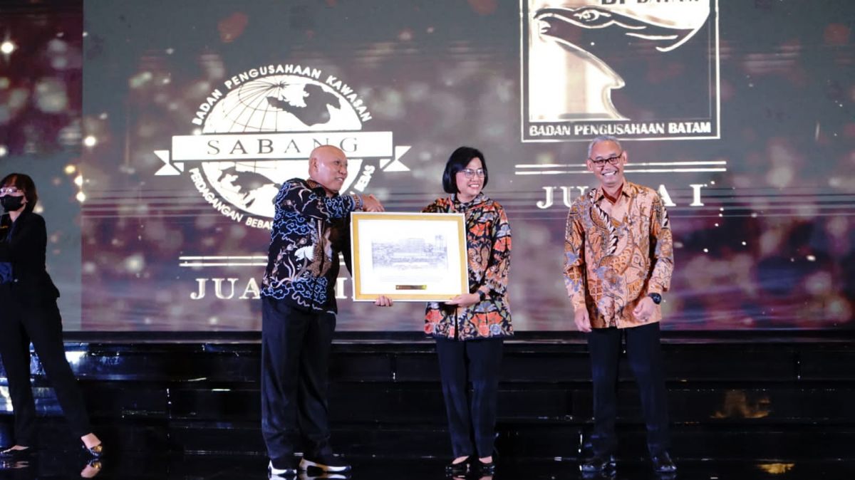BP Batam Terima Penghargaan Anugerah Reksa Bandha