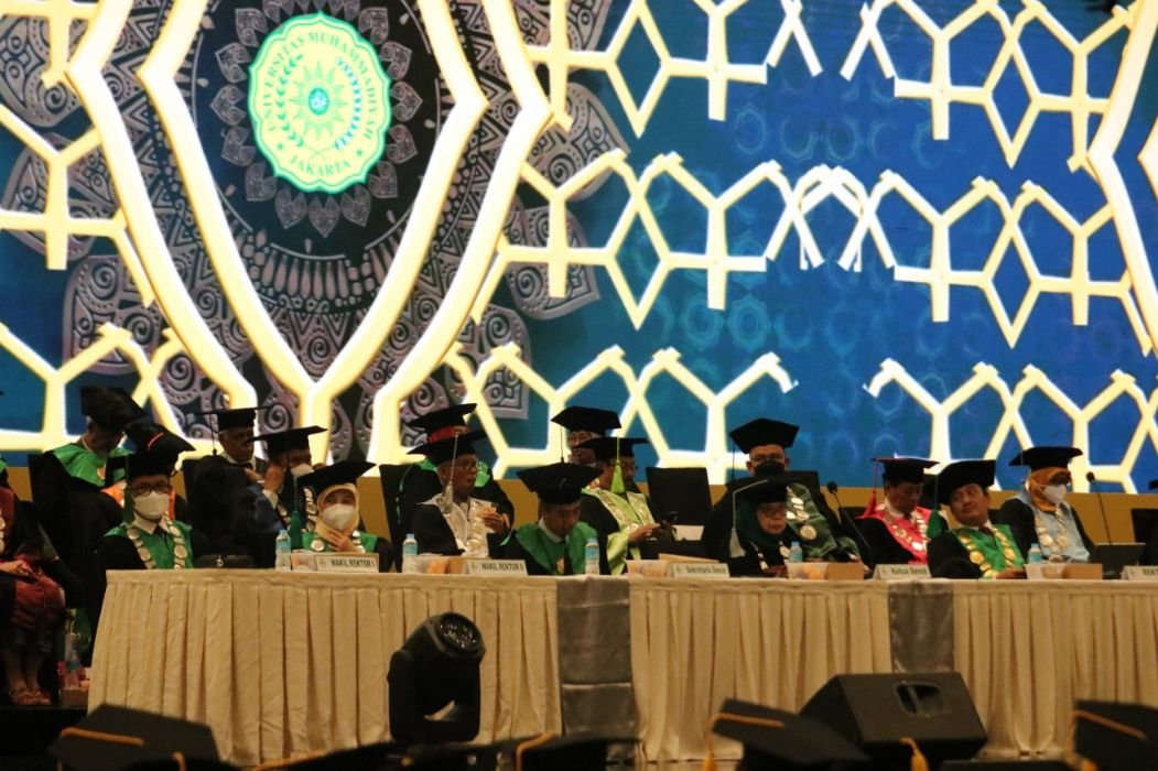 Universitas Muhammadiyah Jakarta (UMJ) Melepas 2.129 Peserta Wisudawan 