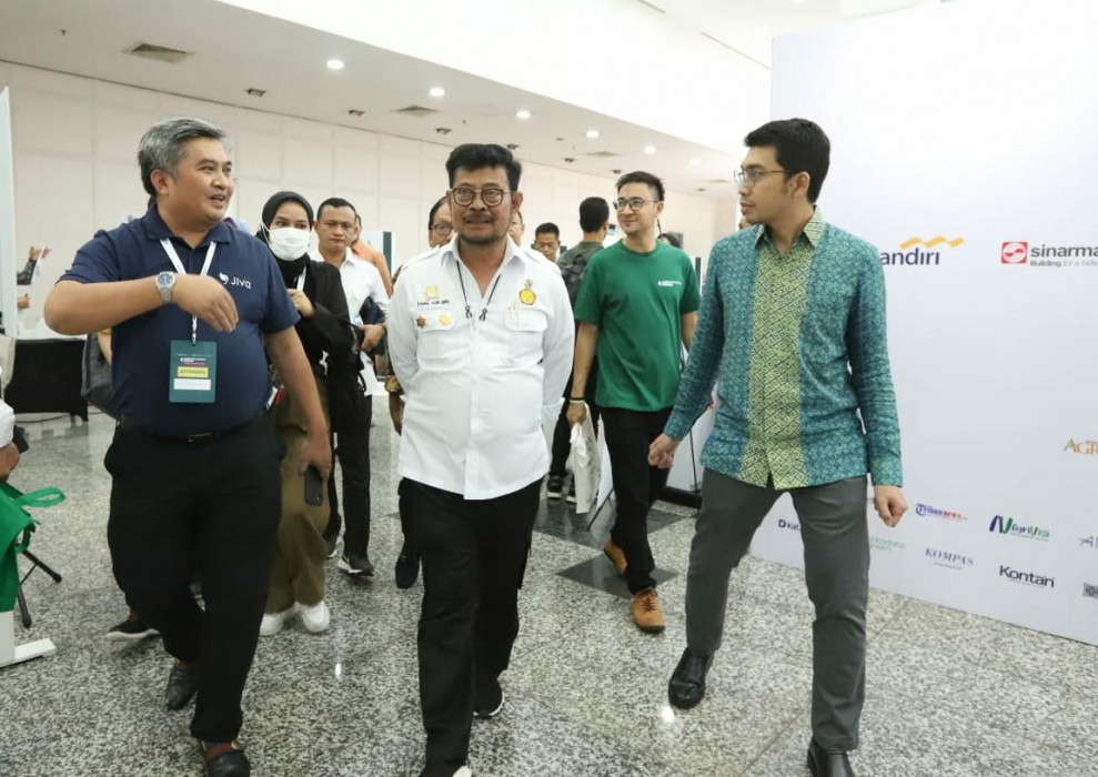 Majukan Pertanian Presisi, Mentan SYL Ajak Gairahkan Startup dan Petani Milenial