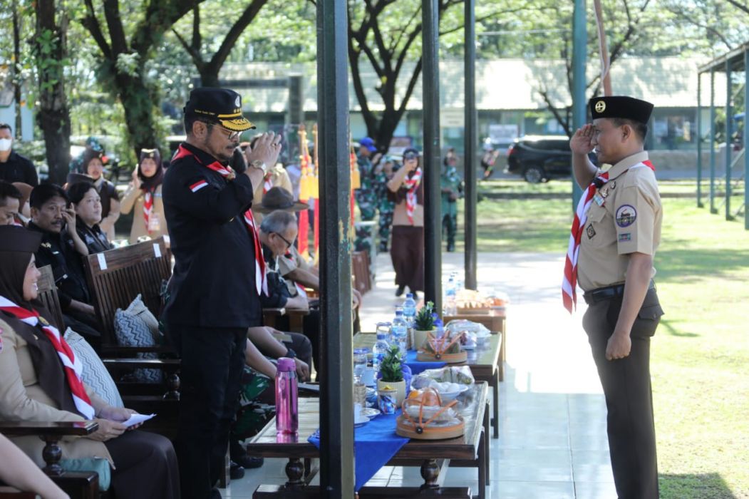 Mentan SYL Sebut Pramuka Bagian dari Bela Negara 