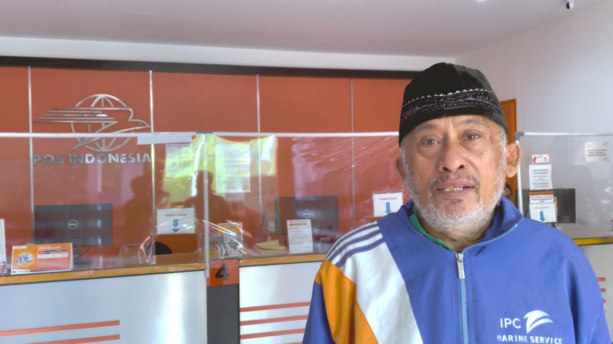 Jelang H-1 Idul Fitri, Para Pensiunan Pelindo Cairkan Bantuan Uang Sembako di Kantorpos Tugu