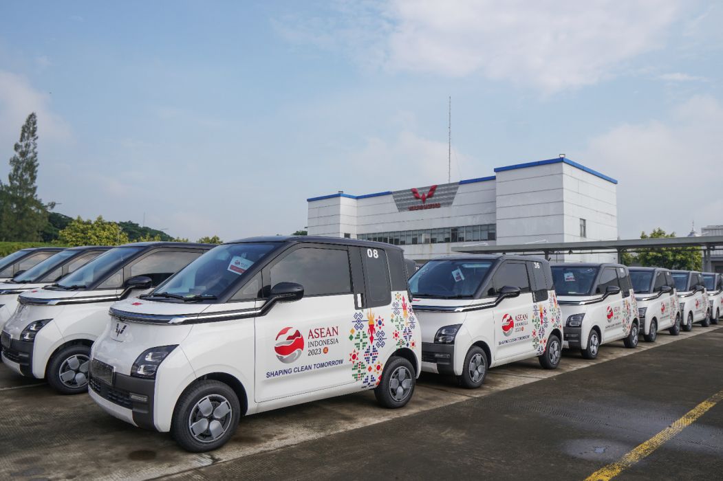 Wuling Air ev Jadi Official Car Partner KTT ASEAN 2023 di Labuan Bajo