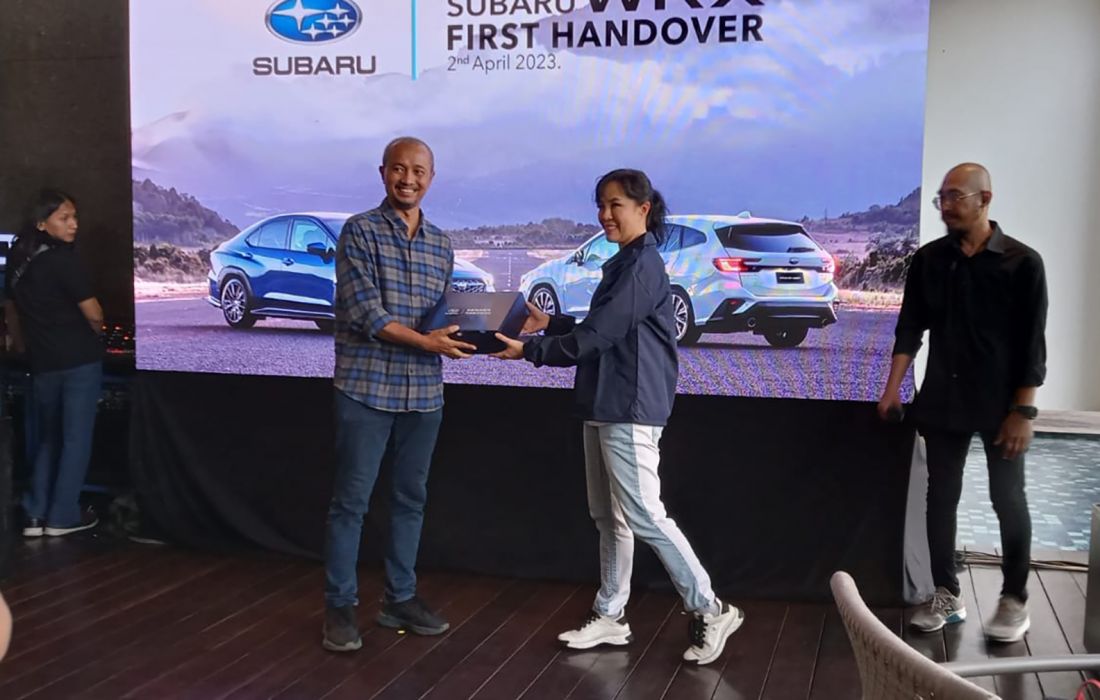 Subaru Indonesia Serahkan WRX kepada 18 Pelanggan Awal