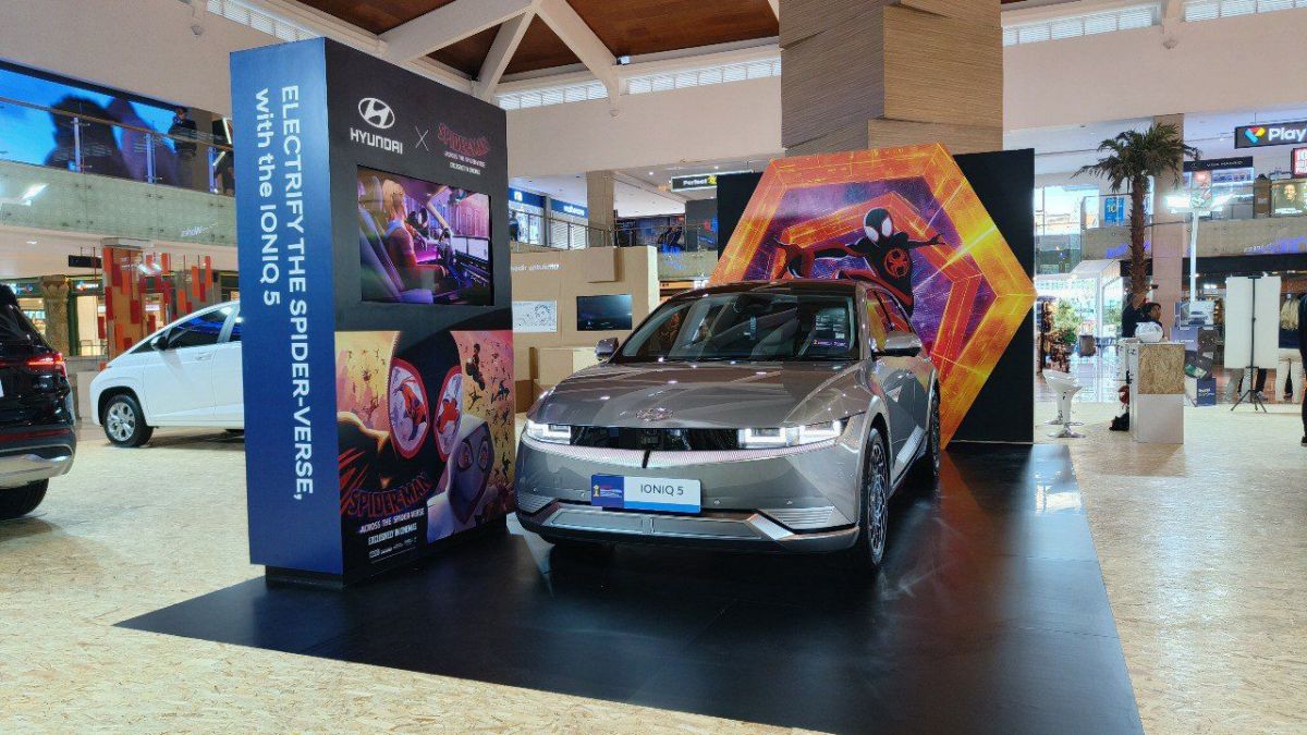 Hyundai dan Sony Pictures Pameran Spider-Verse Bersama IONIQ 5 di 11 Kota