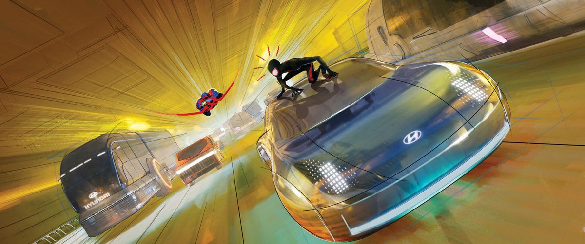 Hyundai IONIQ 5 dan IONIQ 6 Ikut Beraksi di Spider-Man: Across the Spider-Verse