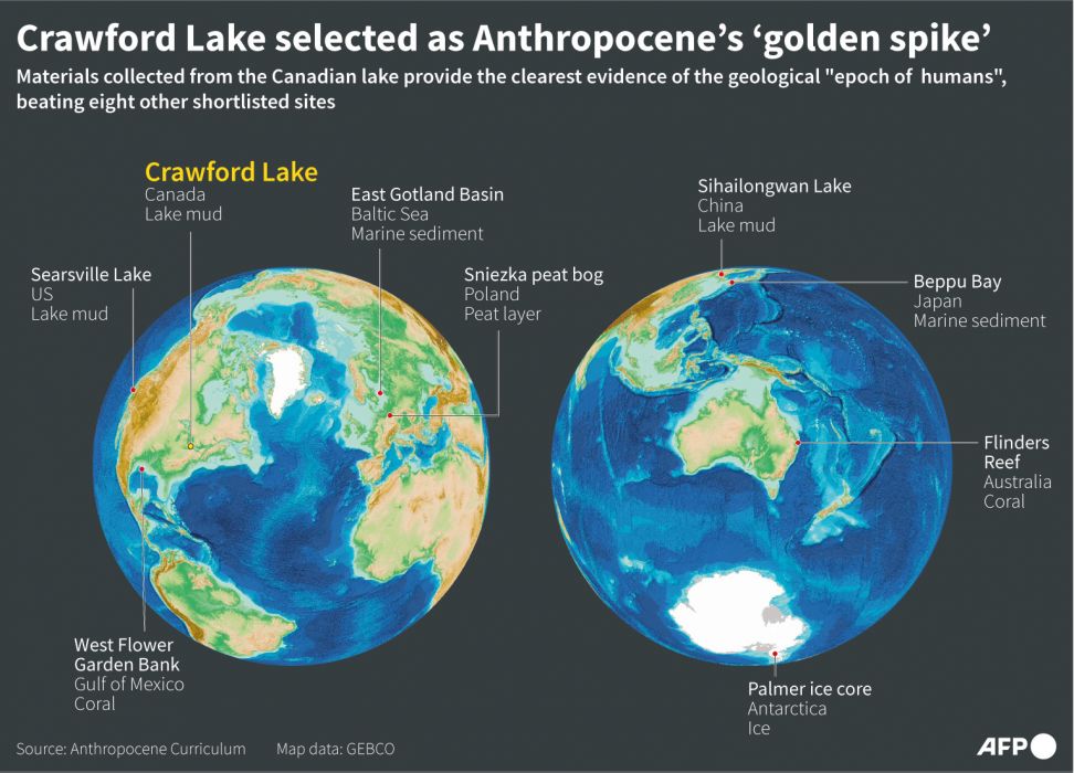 Danau ini Menyimpan Jejak Dampak Ulah Manusia di Bumi