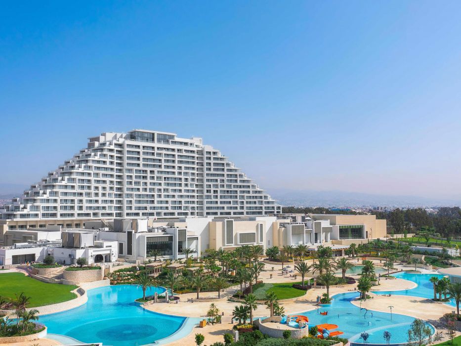 Desian hotel kasino City of Dreams Mediterranean di Limassol. (AFP)
