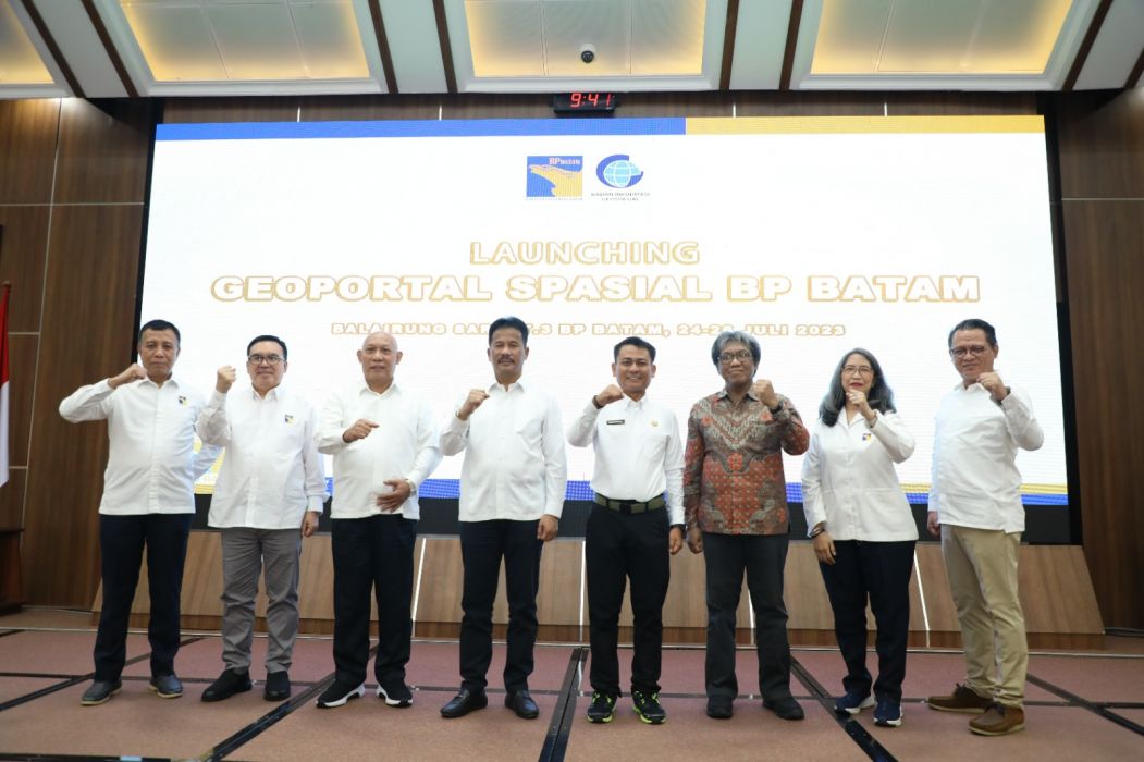 Bersama Badan Informasi Geospasial (BIG), BP Batam Launching Geoportal Spasial