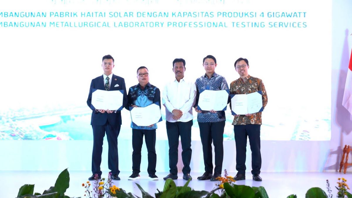 Kepala BP Batam Groundbreaking Kawasan Industri Hijau di Kabil