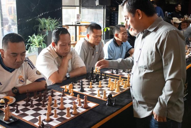 Sambut Haornas, FIDE Master International Bertanding di Merlynn Park Hotel Jakarta 