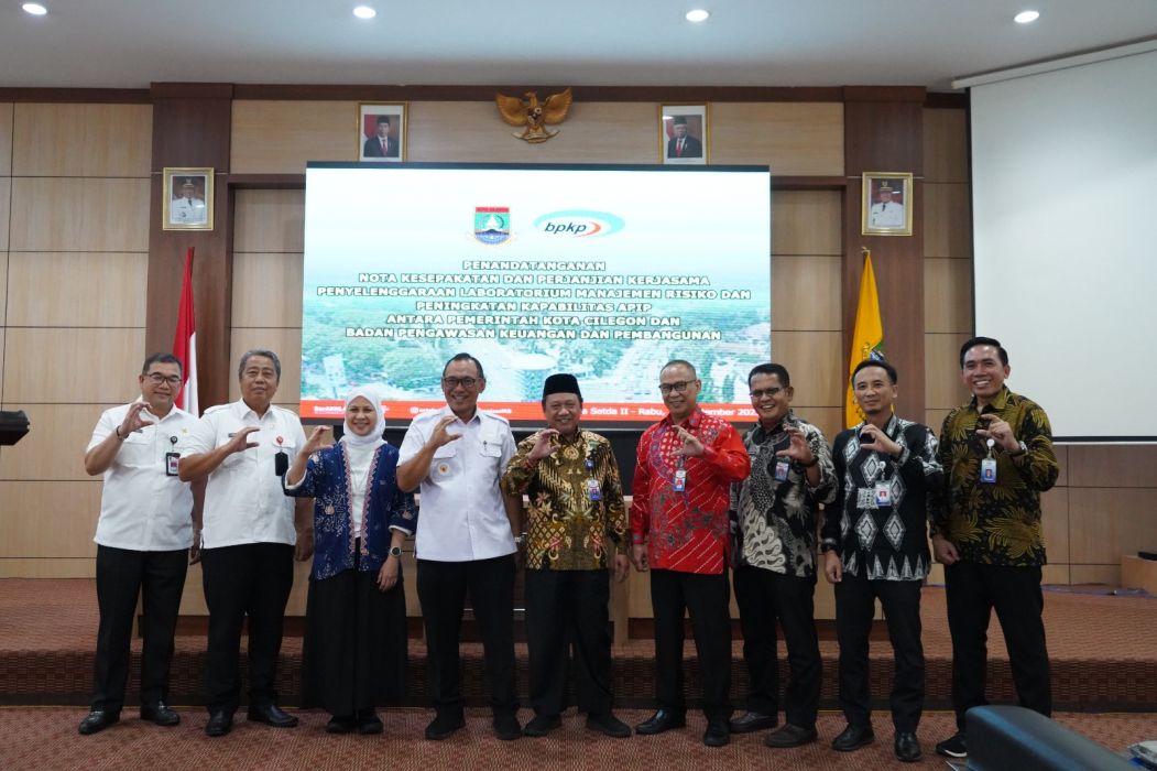 BPKP Tunjuk Kota Cilegon Jadi Percontohan Nasional Implementasi Lab-MR dan Kapabilitas APIP