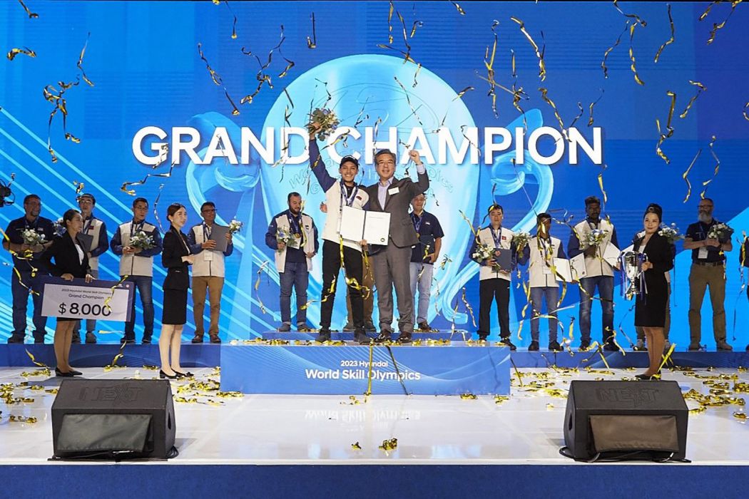 Mekanik Arista Group Raih Grand Champion di Hyundai World Skill Olympics 2023