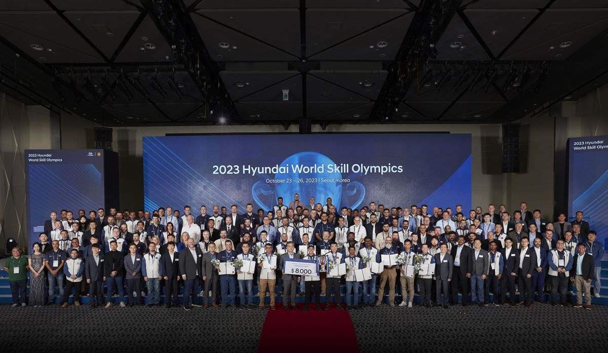 Mekanik Arista Group Raih Grand Champion di Hyundai World Skill Olympics 2023