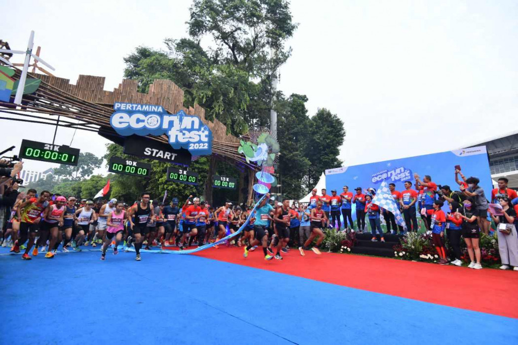 Melalui Pertamina Eco Runfest, Pertamina Ajak Publik Gaya Hidup Ramah Lingkungan