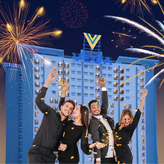 Perayaan Tahun Baru “Night In Vegas’s” di Vega Hotel Gading Serpong 