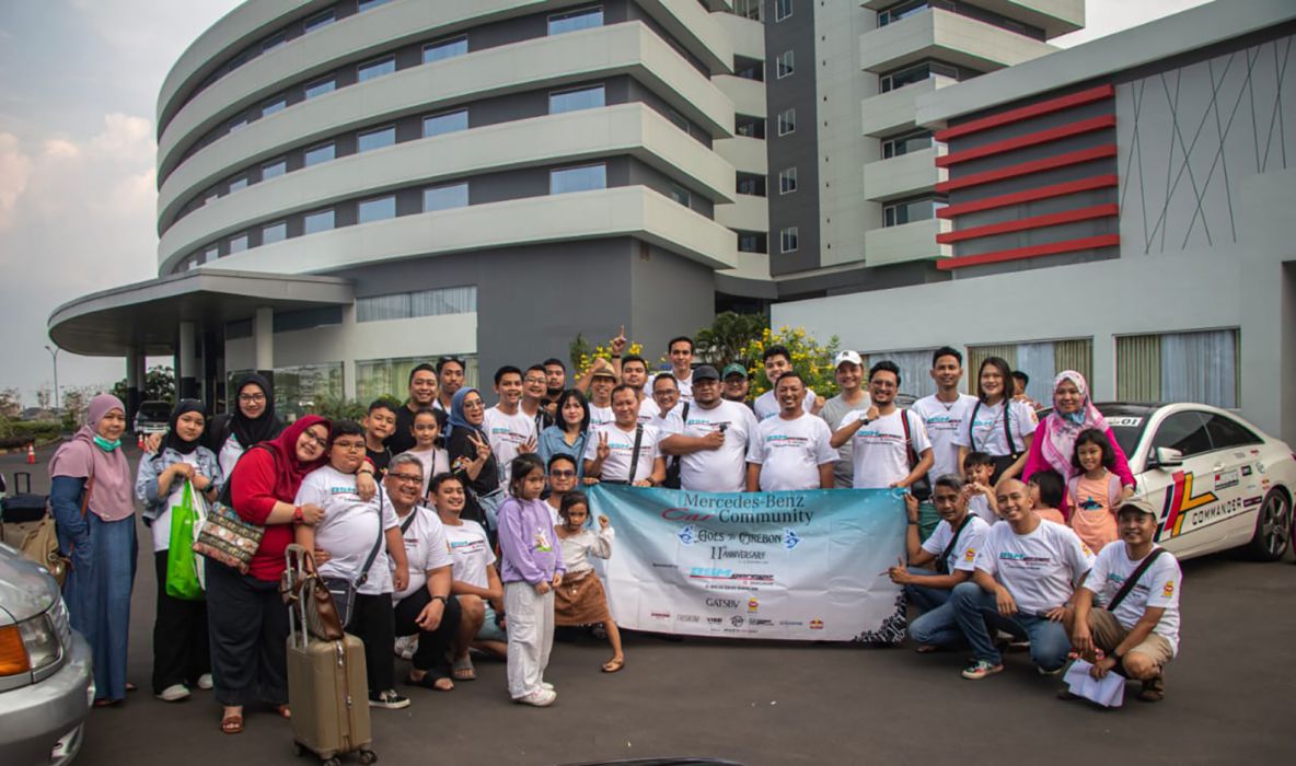 Captain Berlian Firdaus Resmi Jadi Ketua Umum Mercedes Benz Car Community 