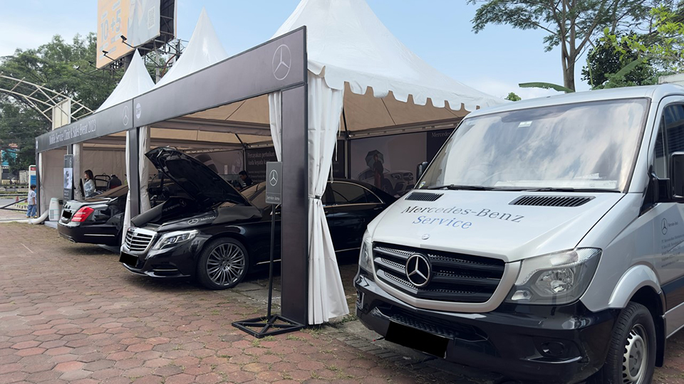 Mercedes-Benz Mobile Service Clinic and Sales Event Singgah di Tasikmalaya