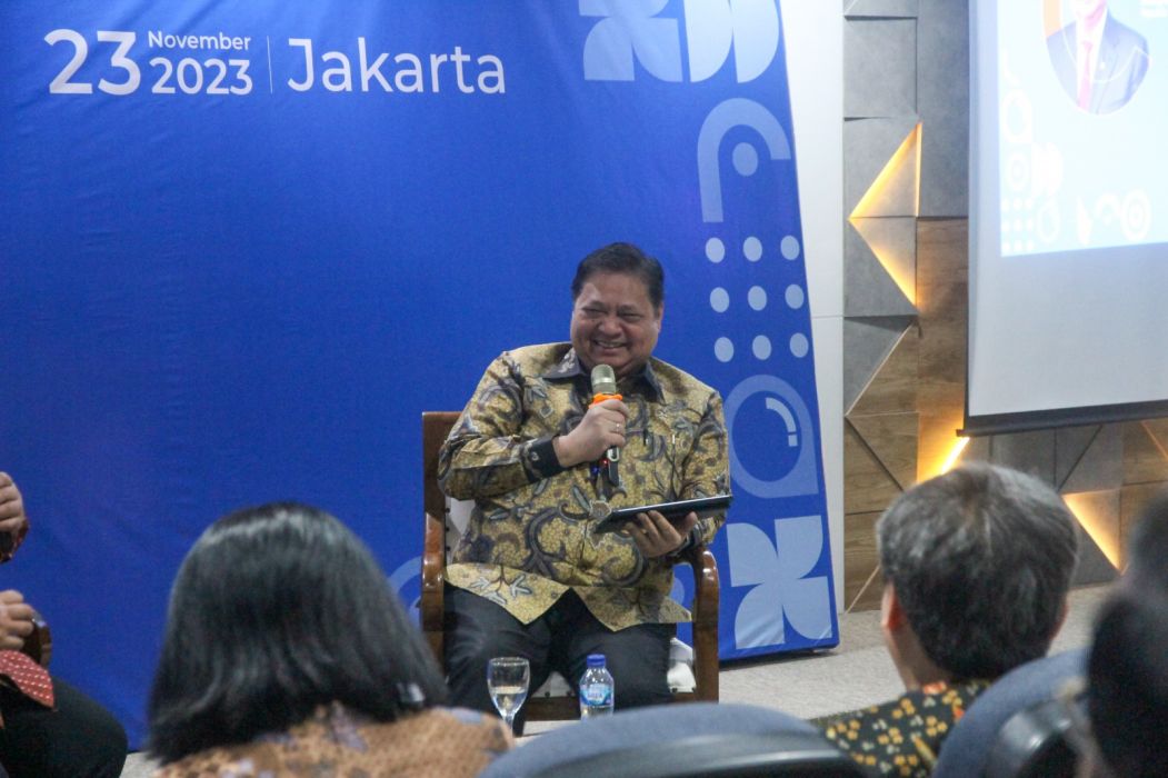 Acara Diseminasi Riset Prakerja bertema “Continuous Improvement, Evidence-driven Decision Making”, di Jakarta, Kamis (23/11).