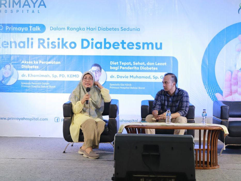 Primaya Hospital Bekasi Barat Gelar Senam Diabet Bersama, Talkshow, dan Pemeriksaan Gratis 