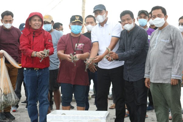 Pacu Perekonomian Daerah, Gubernur Kalteng Bangun Shrimp Estate Berkelanjutan