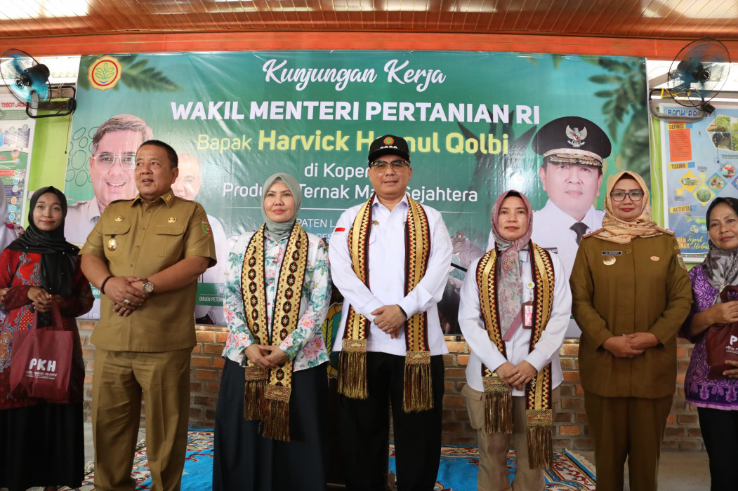 Wamentan Dorong Lampung Selatan Jadi Percontohan Produksi Ternak Berkualitas