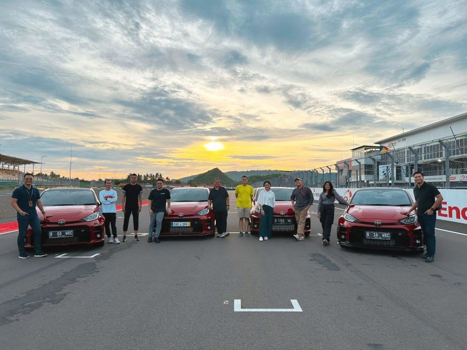 Para Pecinta Toyota GR Cicipi Aspal Sirkuit Mandalika