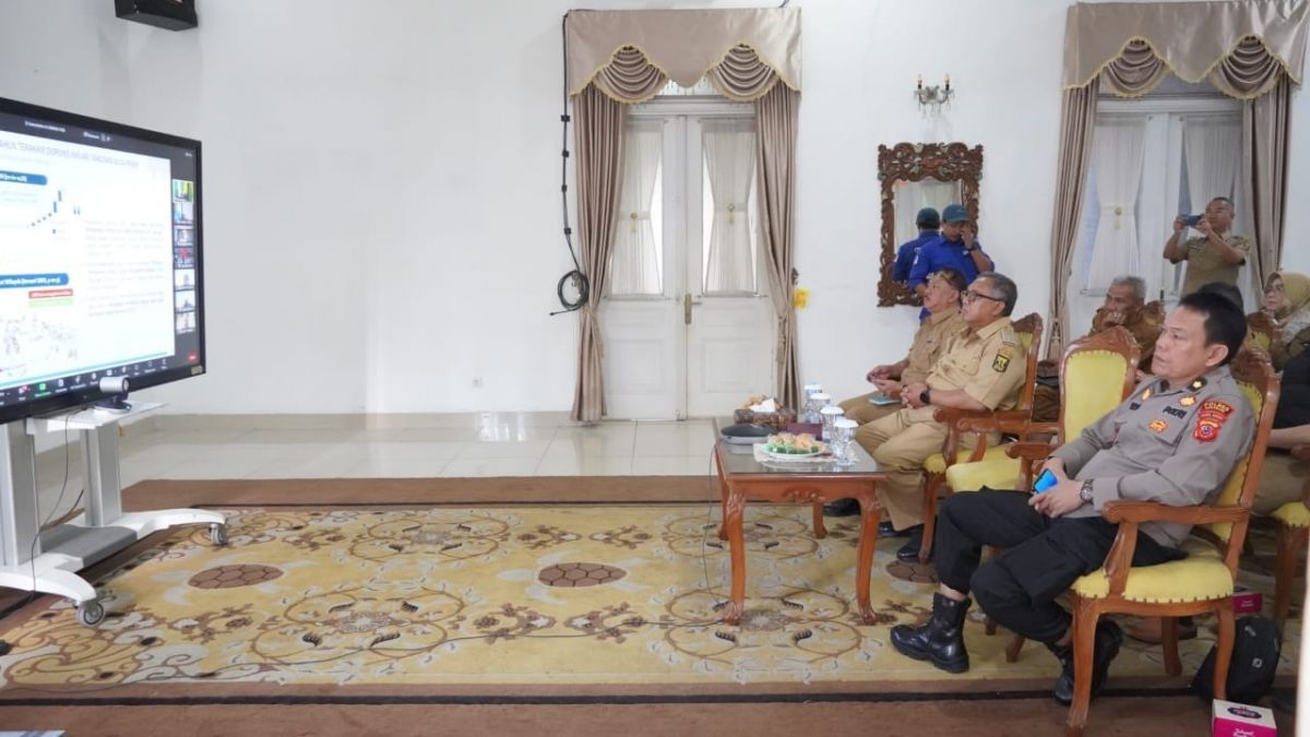 Rakor Pengendalian Inflasi, Bupati Marwan Sampaikan Terobosan Stabiliasi Harga Pangan di Sukabumi