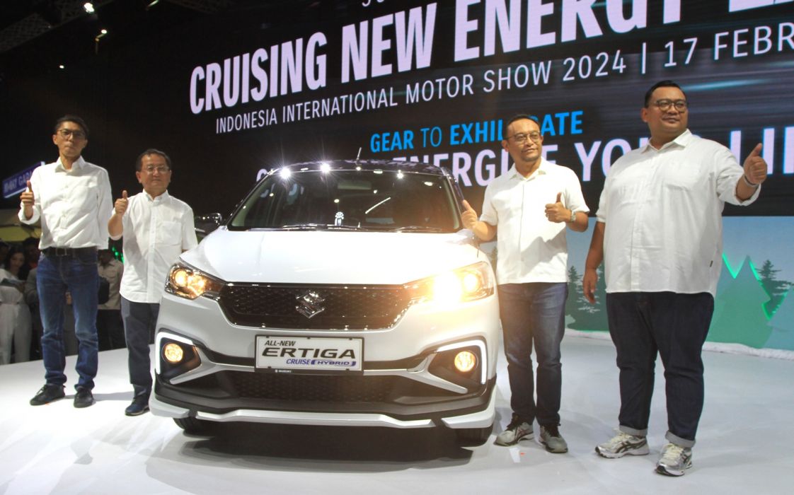 Suzuki Perkenalkan New Ertiga Hybrid Cruise di IIMS 2024