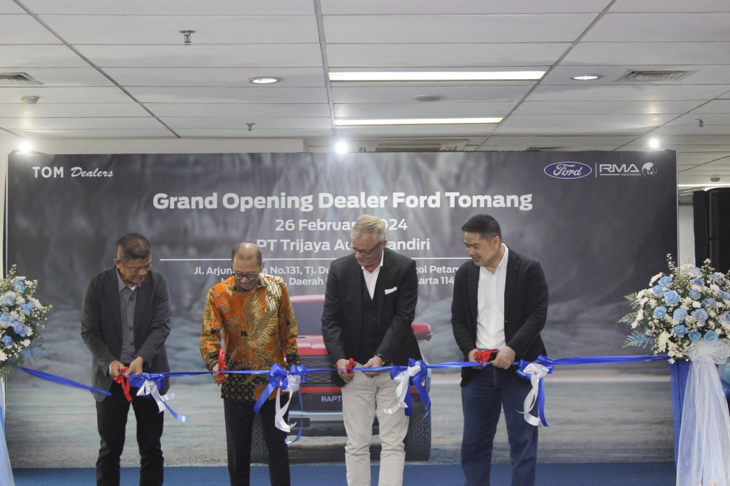 RMA Indonesia Bersama PT Trijaya Auto Mandiri Resmikan Diler Ford Kedua di Jakarta 