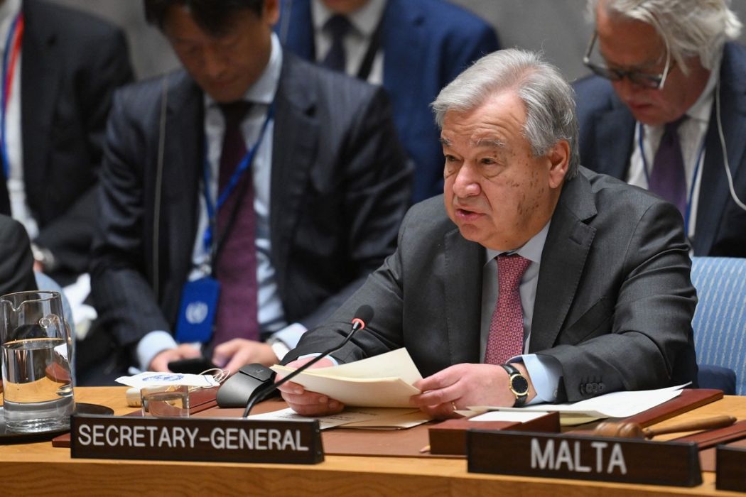 Sekjen PBB Antonio Guterres memperingatkan serangan militer Israel di Gaza telah mengubah wilayah Palestina menjadi 