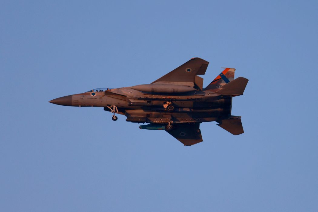 Ilustrasi: Jet Tempur F15 Israel. Israel Dikabarkan Luncurkan Rudal ke Iran, Jumat (19/4)