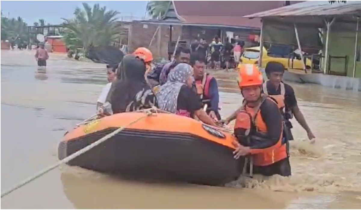Banjir di Luwu.