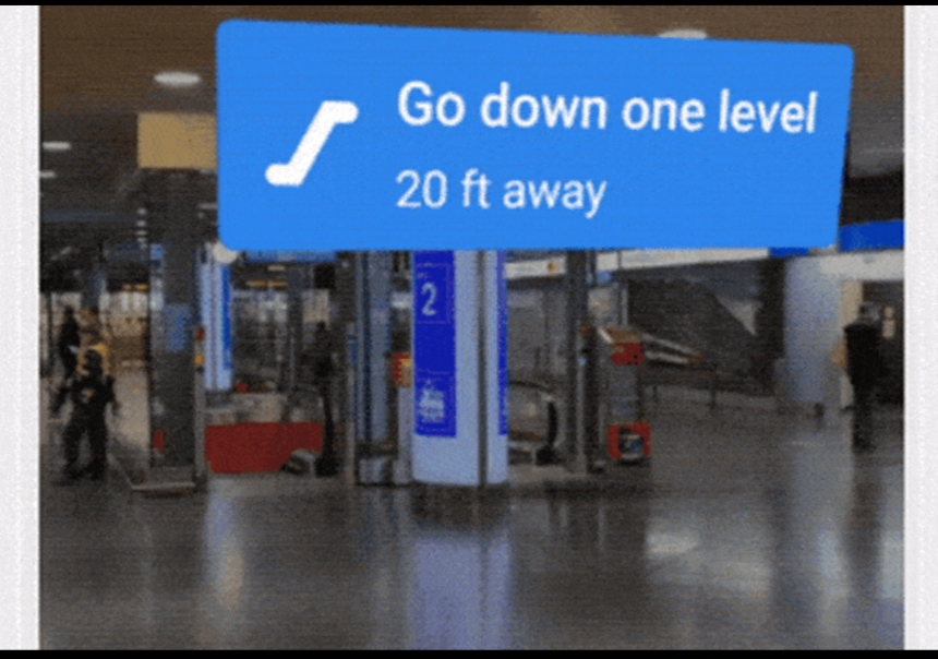 Google Maps Luncurkan Live View Dalam Ruangan