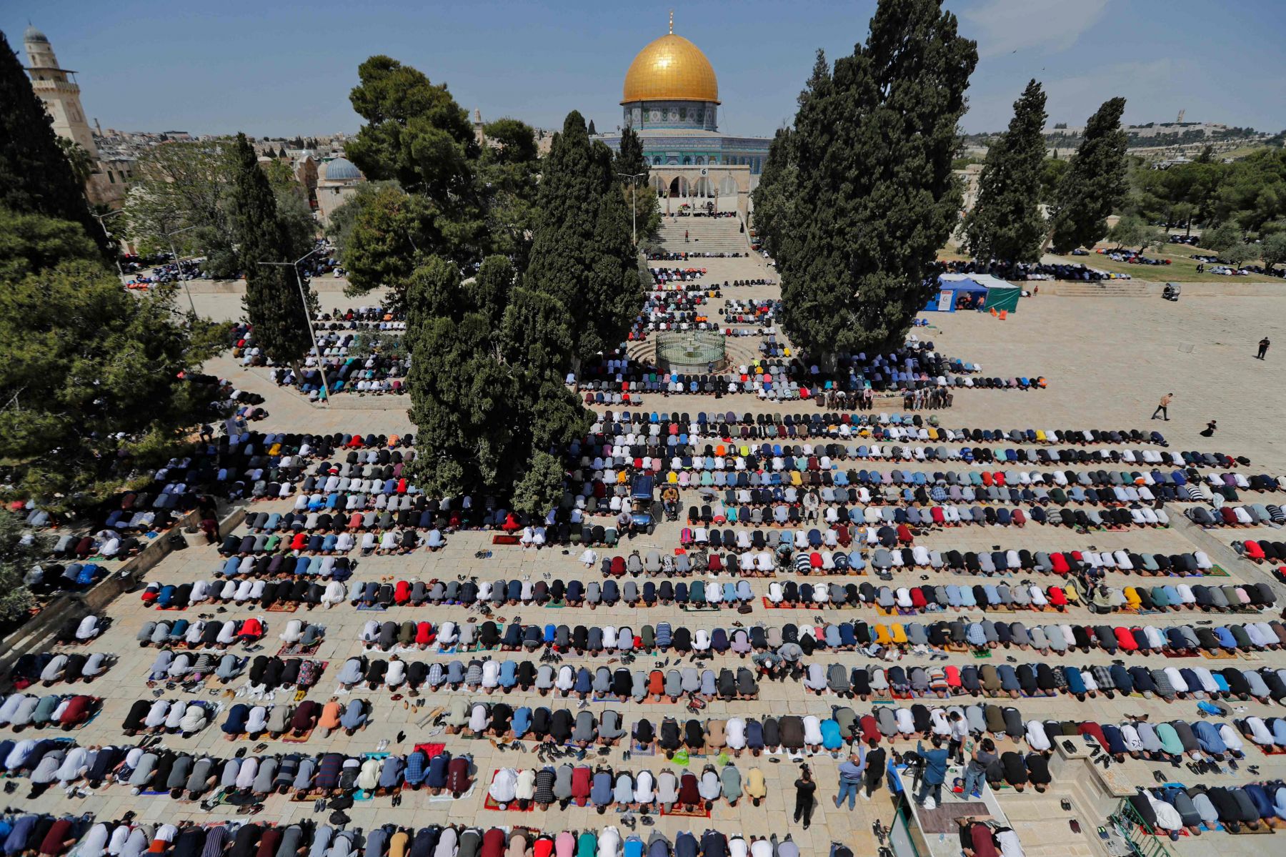 Pertemuan Terbesar di Masjid Al-Aqsa sejak Pandemi