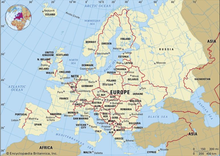 Mari Lebih Mengenal Benua Eropa