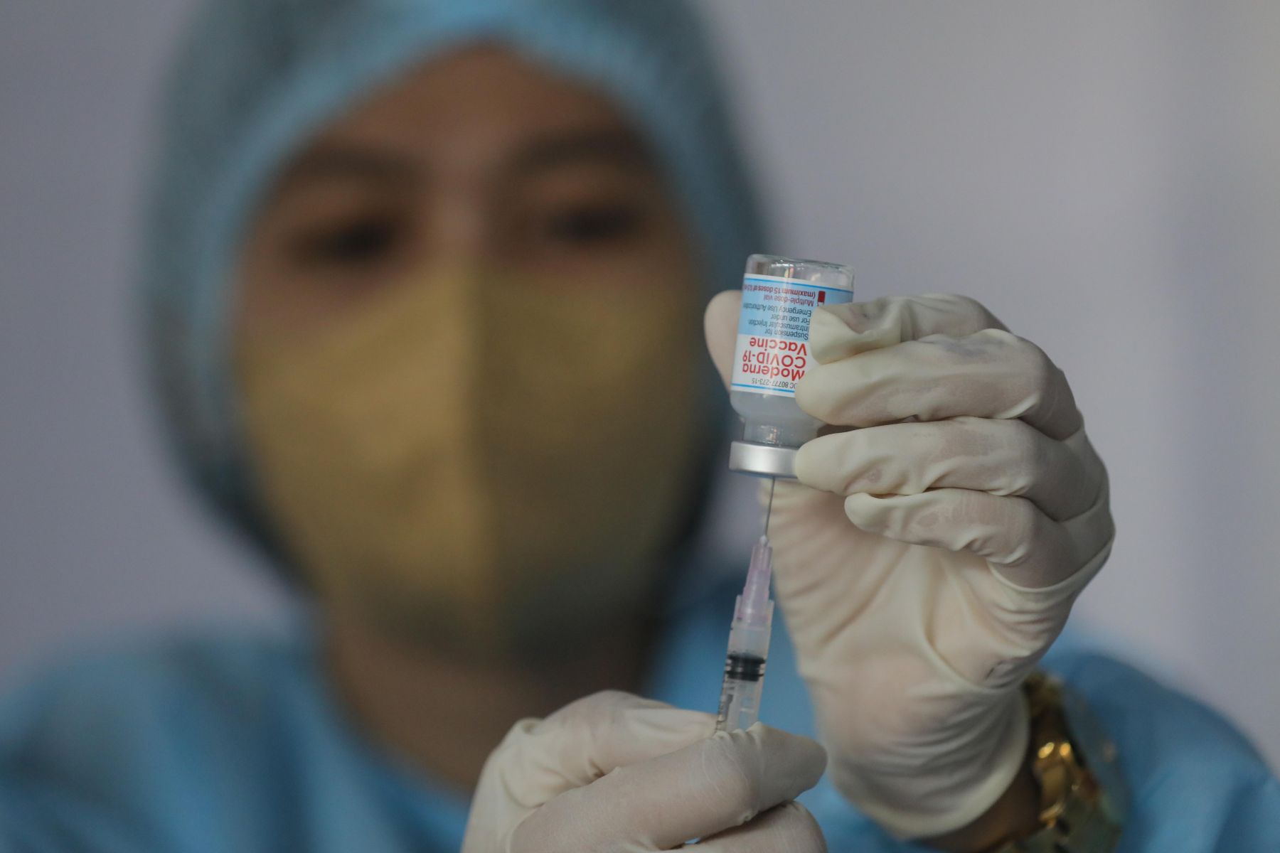 Booster vaksin pusat pemberian Menjelang Lebaran,