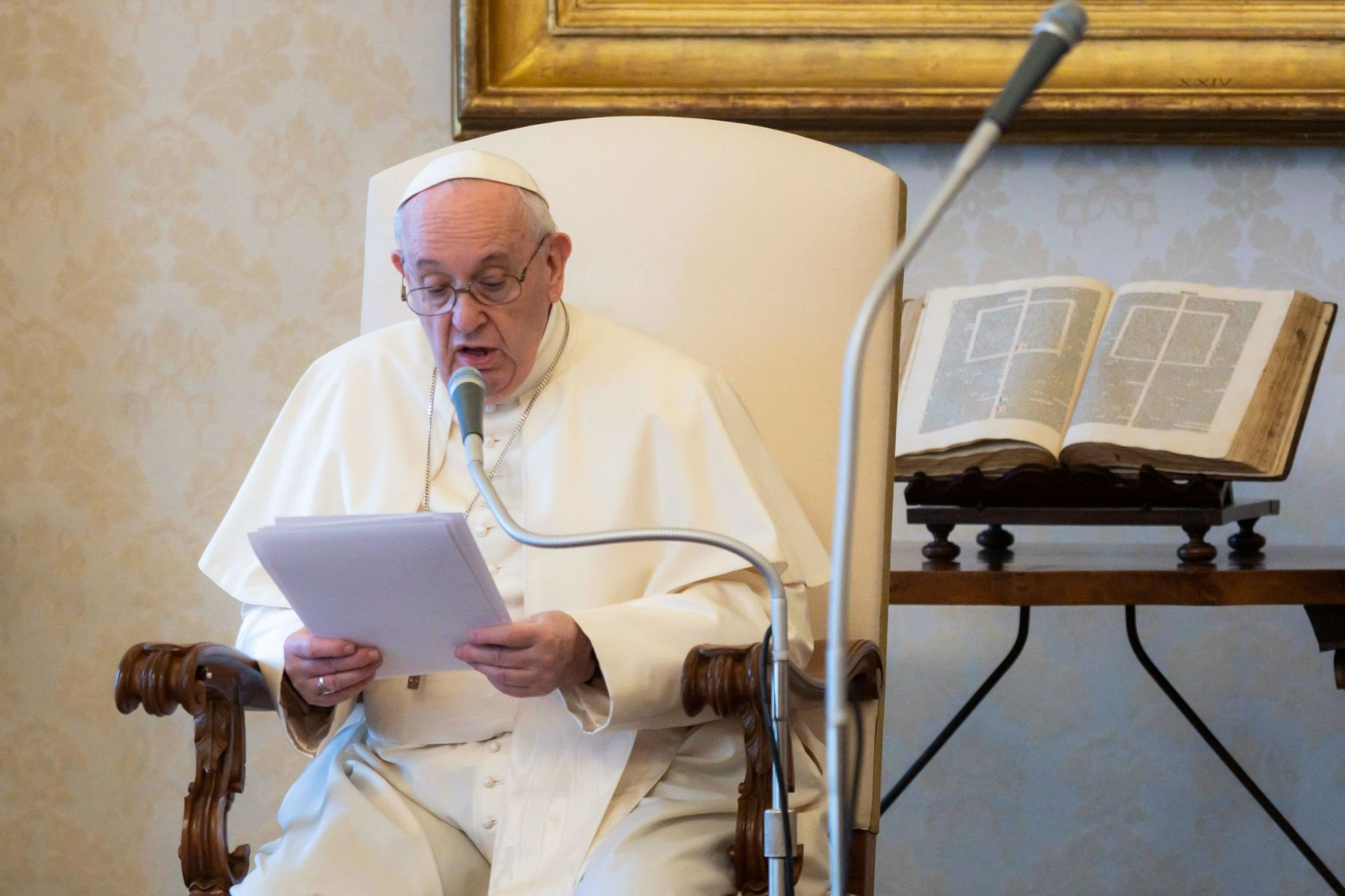 AFP/handout Vatican media 