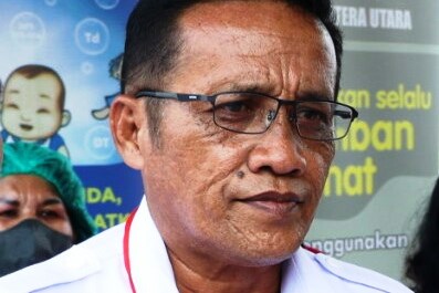 Kepala Dinas Kesehatan Kabupaten Simalungun Edwin Tony SM Simanjuntak