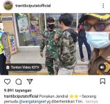 Dok. Tangapan layar Instagram TrantibCiputatOfficial