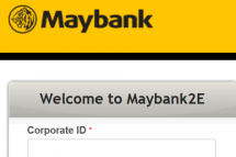 DOK situs web Maybank.