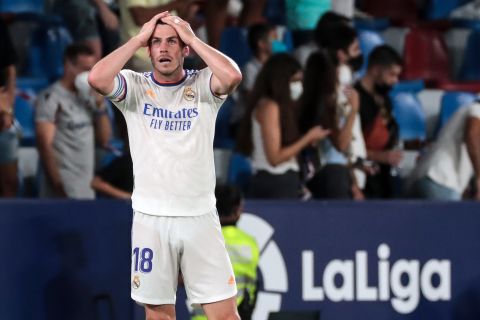 gareth Bale, salah satu pemain Real Madrid yang dinyatakan positif covid-19.